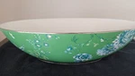 Wedgwood Jasper Conran Oval Bowl Chinoiserie Green Bone China Box. Fixed Price $116.50.