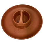 Nordic Microware Microwave Chip Dip Snack Server Bowl Sport Food Party Tray. Fixed Price $11.20.