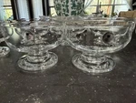 Crown Corning 12OZ Dessert Dishes Set Of 7 Applause 1201 With Box. Fixed Price $29.99.