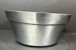 Mariposa Brillante 7" Flower Pot Salad Bowl Cast Aluminum. Fixed Price $24.95.