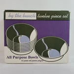 Vintage Luminarc By The Bunch 12-PIECE Set 6" All Purpose Bowls Clear Glass. Fixed Price $23.74.