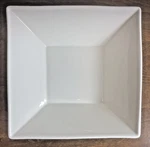 Fortessa Fortaluxe Superwhite Square Serving Bowl 9 3/4" 3". Fixed Price $24.00.