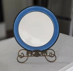 Nitto Heather Stone Blue Lagoon 9678 Oven Table Dishwasher 12.5" Platter. Fixed Price $15.00.