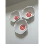 Smuckers Ice Cream Sundae Bowl Dish Ceramic Cup Set Of 3. Fixed Price $10.61.