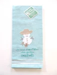 Kay Dee Designs - Christmas Applique Tea Towel Snowflakes And Seashells Nwt. Fixed Price $12.95.