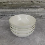Le Creuset Stoneware Of 4 Soup Or Cereal Bowls 22 Ounce, White -. Fixed Price $59.95.