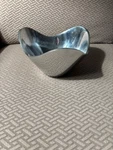 Nambe MT1107 Wave Bowl Approx. 9" 6" Alvaro Uribe 2017. Fixed Price $44.00.