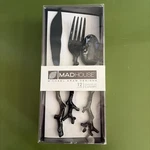 Michael Aram Madhouse Cutlery Black Coral Reef Twig Branch Spoon Fork Knife 12PC. Fixed Price $31.20.