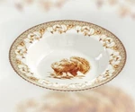 Martha Stewart Harvest Sepia Turkey Bowl 8" Diameter New Replacement. Fixed Price $19.95.