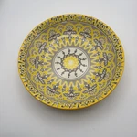 Mikasa Marrakesh Pasta Bowl Yellow Blue Floral Dinnerware 9.25. Fixed Price $22.94.