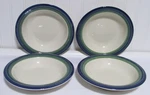 Pfaltzgraff Ocean Breeze 8" Rimmed Soup/cereal Bowls Set Of 4. Fixed Price $24.99.