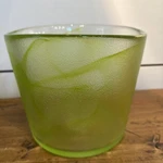 Kosta Boda Art Glass Mine Bowl Lime Green Swirl Uvh Ulrica Hydman Vallien. Fixed Price $32.99.