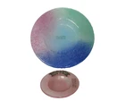 Arte Muranese Murano Plate Glass Hand Made Venice Italy Set Of 2 Dish. Fixed Price $143.98.