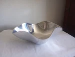 Nambe Venus Serving Bowl MT0690 By Wei Young 2014 - Art Deco Inspired Design. Fixed Price $164.99.