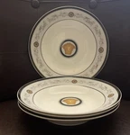 Set Of 4 Medusa Porcelain Soup/cereal/pasta Bowls 8. Fixed Price $59.99.
