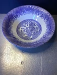 Royal China Blue Willow Ware 6.75" Soup Salad Or Berry Bowl Vintage 50S Kitchen. Fixed Price $17.25.