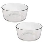 Pyrex 7201 4-CUP Glass Bowl 2-PACK Made In Usa. Fixed Price $46.61.