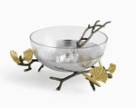 Micahel Aram Butterfly Gingko Glass Nut Dish Brand New. Fixed Price $125.00.