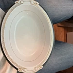 Noritake Gold And Sable Oval Vegetable Bowl #2456 Dots. Fixed Price $29.99.