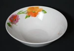 Royal Norfolk RNF103 Cereal Bowl (1 Of 2 Available) 7" Orange & Pink Flowers. Fixed Price $6.79.