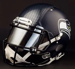 ***custom*** Seattle Seahawks Full Size Nfl Riddell Speed Football Helmet. Fixed Price $289.99.