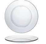 Duralex Lys Clear Dinner Plate 23.5 Cm (9 1-4 In) Set Of 6 Made France New. Fixed Price $47.99.