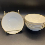Vintage Noritake Dignatio #7523 Fruit, Berry Dessert Bowls, 4 5/8" Set Of 6. Fixed Price $29.99.