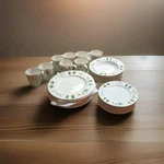 Vtg Retired Mikasa Casual Classics "natures Harmony" Plates-bowls-cups 31 Piece. Fixed Price $125.00.