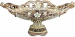 Ore International OK-4203B Vintage Rose Fruit Bowl. Fixed Price $95.89.
