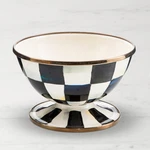 New Mackenzie-childs Courtly Check Ice Cream Bowls Set Of 2. Fixed Price $78.00.