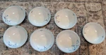 Vintage Pfaltzgraff April Cereal Bowls Set Of 7 Disc Read. Fixed Price $39.99.