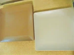 5 Pc Set Elite Global Solution 9 7/8 Square Melamine Plastic Plates. Fixed Price $12.59.
