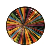 Mary Rose Young Soup Bowl 8.5" Diameter Signed & Dated 1994 Vibrant. Fixed Price $87.50.