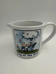 King Of The Grill Clay Design Gary Patterson Marinade Bowl Cup Pitcher Hotdogs. Fixed Price $10.00.