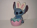 Disney Stitch Easter Bunny Ceramic Dish Candy Bowl New Zrike Hand Painted. Fixed Price $39.88.