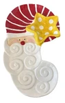 2013 Mud Pie Santa Chip And Dip Serving Dish Christmas Holiday Star Polka Dots. Fixed Price $21.49.