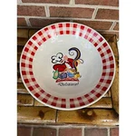Delizioso! Pasta Bowl Large Chef Red/white Checkerboard. Fixed Price $24.99.