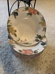 Mikasa Country Classics DC014 Fruit Panorama Rimmed 9" Soup Pasta Bowl Set Of. Fixed Price $76.99.