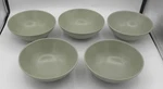 Ikea 10866 Fargklar Matte Green 6.5" Soup/cereal Bowl Set Of Pattern Fargmg. Fixed Price $47.00.