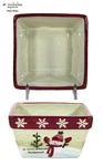 St. Nicholas Square Winter Wishes 4" Dessert Fruit 10OZ Bowl Snowman. Fixed Price $9.95.