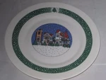 Arcopal Winter Village Victorian Houses Salad Plate (s) ARP19. Fixed Price $9.95.