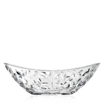 Lorren Home Trends Laurus 13.5" Crystal Oval Bowl. Fixed Price $51.99.
