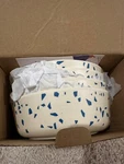 Set Of Bamboo Bowls 5 3/4 Diameter Nib Blue. Fixed Price $17.00.