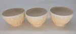 Set Of Three D Lusso Home Collection Ceramic Ice Cream Bowl Yellow. Fixed Price $19.77.