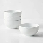 Apilco Beaded Hemstitch Cereal Bowls-williams Sonoma 39942. Fixed Price $22.99.