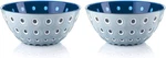 Guzzini Le Murrine Small 4.7 Inches 2-PACK,LIGHT Blue/blue Bowls. Fixed Price $32.00.