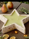 Luxxe Candles Star Patriotic Candle/organic Soy Wax Wood Bowl. Fixed Price $42.95.