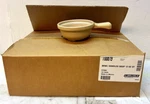 Lot Of 24 Carlisle 12OZ Handled Soup Bowls (stone) T0602. Fixed Price $30.00.