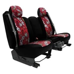 Dash Designs Hawaiian 3RD Row Turtle Beach Red Black Custom Seat Cover. Fixed Price $231.95.