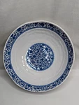 Squared Heritage 12 Melamine Serving Bowl, Blue Chrysanthemums, Excellent. Fixed Price $38.00.